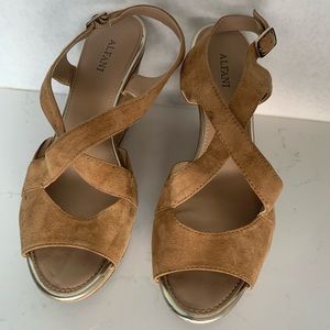 Alfani nude wedges